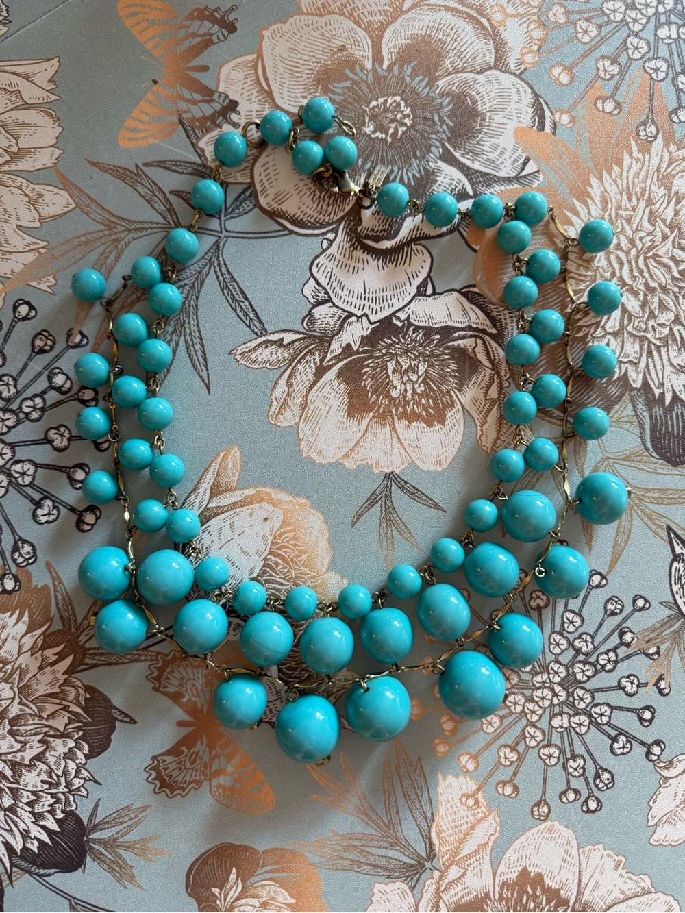 kate spade Turquoise Beaded necklace